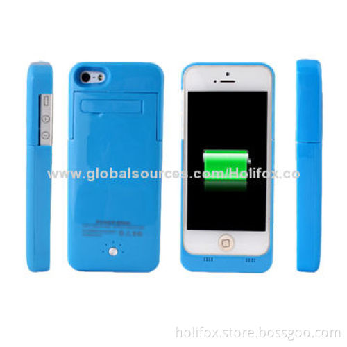 Power bank case for iPhone 5/5s/5c, 2,500mAh